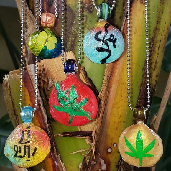 One OF A KIND HAND MADE 925 STERLING SILVER NECKLA - Picture 4 of 6